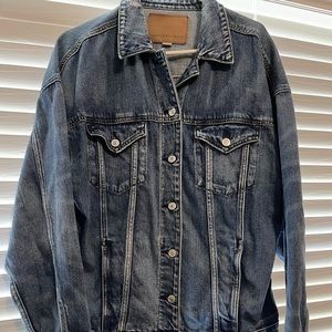 Women’s Oversized Denim Jacket from American Eagle Size Medium